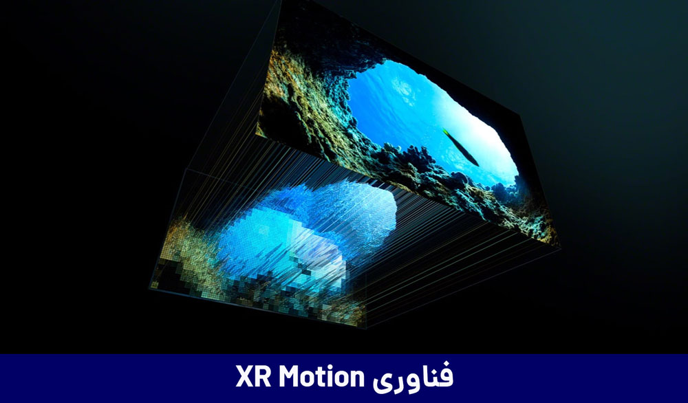 فناوری XR Motion در تلویزیون 75X95K سونی